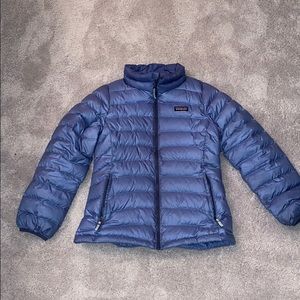 Girls Patagonia coat barley worn